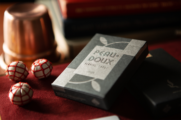 Silver Peau Doux Playing Cards - ♦️ Markt 52 Online Shop Marketplace Playing Cards, Table Games, Stickers
