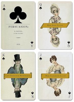 Jane Austen Playing Cards - ♦️ Markt 52 Online Shop Marketplace Playing Cards, Table Games, Stickers