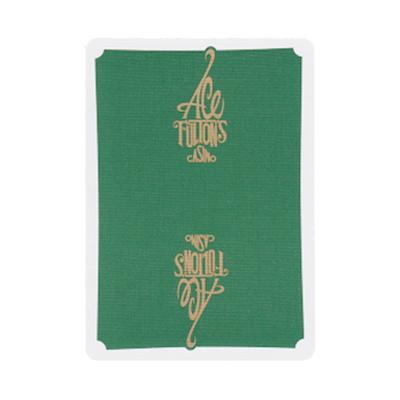 Ace Fulton's Casino Paying Cards - Green - ♦️ Markt 52 Online Shop Marketplace Playing Cards, Table Games, Stickers