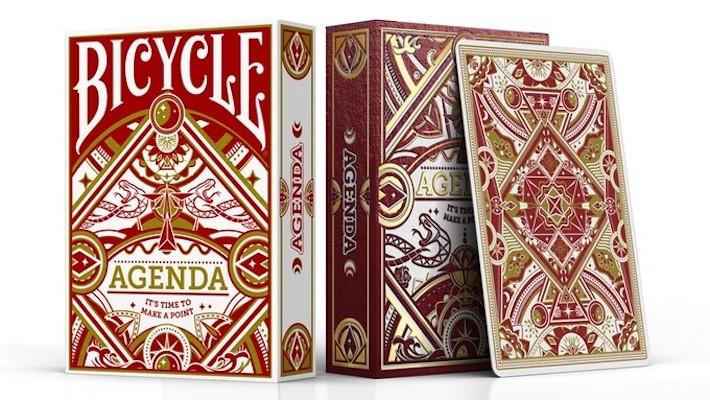 Bicycle Agenda Facade Playing Cards - Deluxe - ♦️ Markt 52 Online Shop Marketplace Playing Cards, Table Games, Stickers