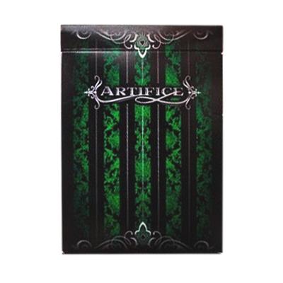 Artifice Playing Cards - Green - ♦️ Markt 52 Online Shop Marketplace Playing Cards, Table Games, Stickers