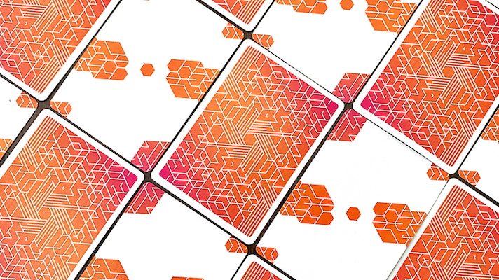 Bicycle Orange Neon Playing Cards - ♦️ Markt 52 Online Shop Marketplace Playing Cards, Table Games, Stickers