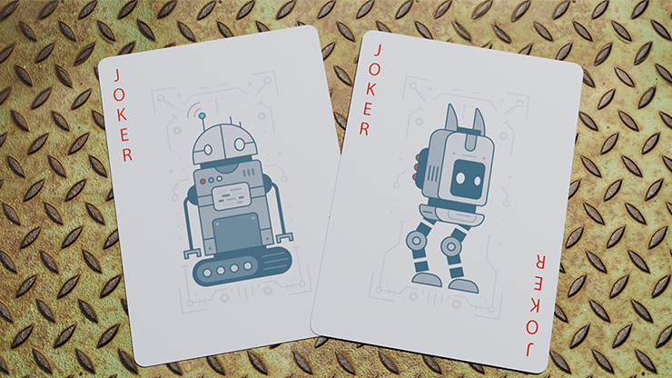 Bicycle Robot Playing Cards - ♦️ Markt 52 Online Shop Marketplace Playing Cards, Table Games, Stickers