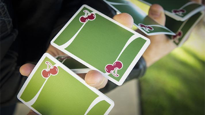 Cherry Casino Playing Cards - Sahara Green - ♦️ Markt 52 Online Shop Marketplace Playing Cards, Table Games, Stickers