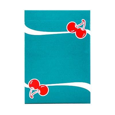 Cherry Casino Tropicana Teal Playing Cards - ♦️ Markt 52 Online Shop Marketplace Playing Cards, Table Games, Stickers