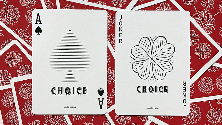 Choice Playing Cards Cloverback - ♦️ Markt 52 Online Shop Marketplace Playing Cards, Table Games, Stickers