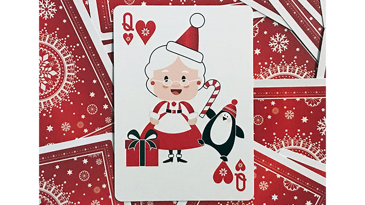 Christmas Playing Cards (Natalia Silva) - ♦️ Markt 52 Online Shop Marketplace Playing Cards, Table Games, Stickers