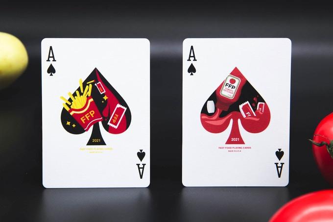 Ketchup and Fries Playing Cards - ♦️ Markt 52 Online Shop Marketplace Playing Cards, Table Games, Stickers