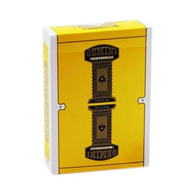 Yellow Gemini Casino Playing Cards - ♦️ Markt 52 Online Shop Marketplace Playing Cards, Table Games, Stickers