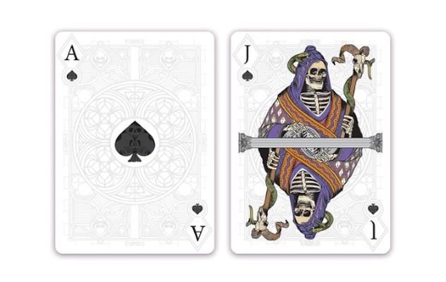 Graveyard Playing Cards - Limited Edition - 52 Wonders Playing Cards Spielkarten Bicycle Fontaine Anyone Orbit Butterfly