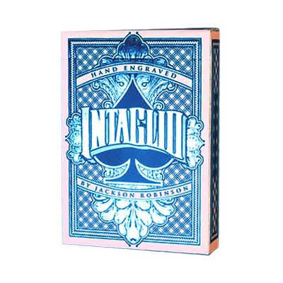 Blue Intaglio Playing Cards - ♦️ Markt 52 Online Shop Marketplace Playing Cards, Table Games, Stickers