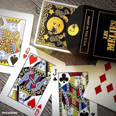 Les Melies Playing Cards Limited Gold - ♦️ Markt 52 Online Shop Marketplace Playing Cards, Table Games, Stickers