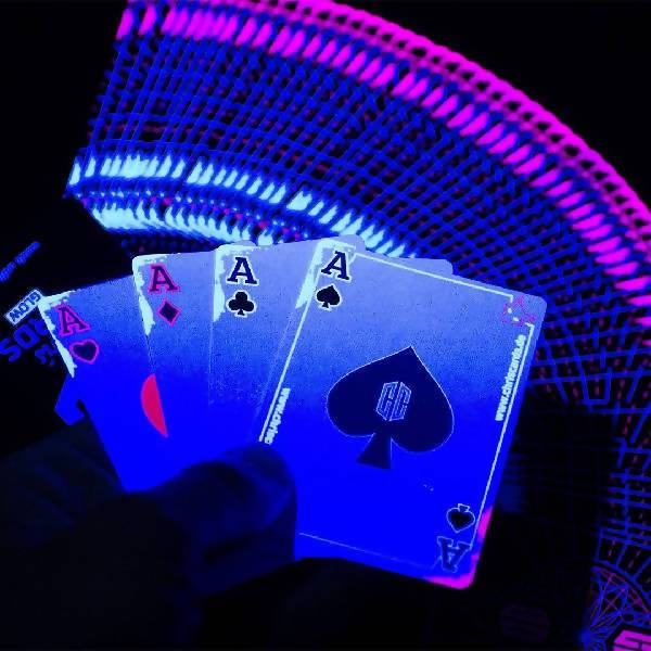 ChrisCards© GLOW with UV Light - ♦️ Markt 52 Online Shop Marketplace Playing Cards, Table Games, Stickers
