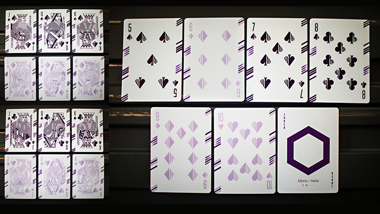 Mono Hexa Playing Cards - ♦️ Markt 52 Online Shop Marketplace Playing Cards, Table Games, Stickers