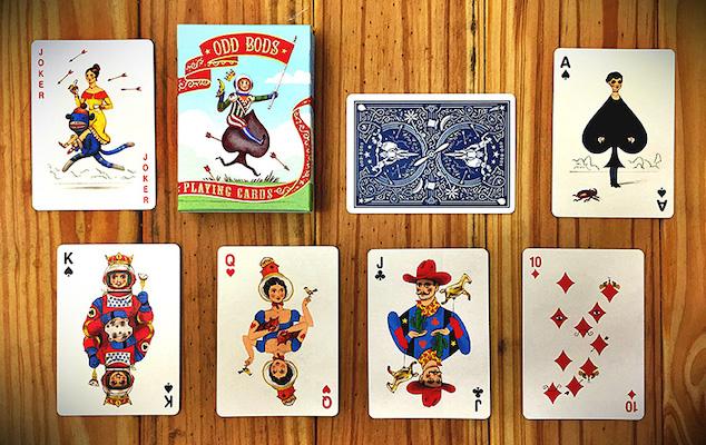 Odd Bods Playing Cards - ♦️ Markt 52 Online Shop Marketplace Playing Cards, Table Games, Stickers