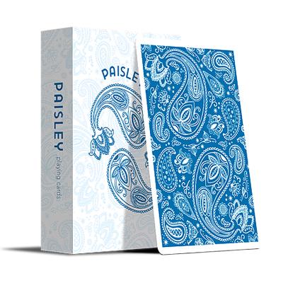 Blue Paisley Playing Cards - ♦️ Markt 52 Online Shop Marketplace Playing Cards, Table Games, Stickers