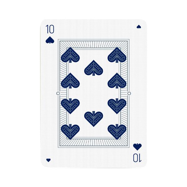 Pantheon Azure Playing Cards - ♦️ Markt 52 Online Shop Marketplace Playing Cards, Table Games, Stickers