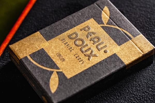 Gold Peau Doux Playing Cards - ♦️ Markt 52 Online Shop Marketplace Playing Cards, Table Games, Stickers