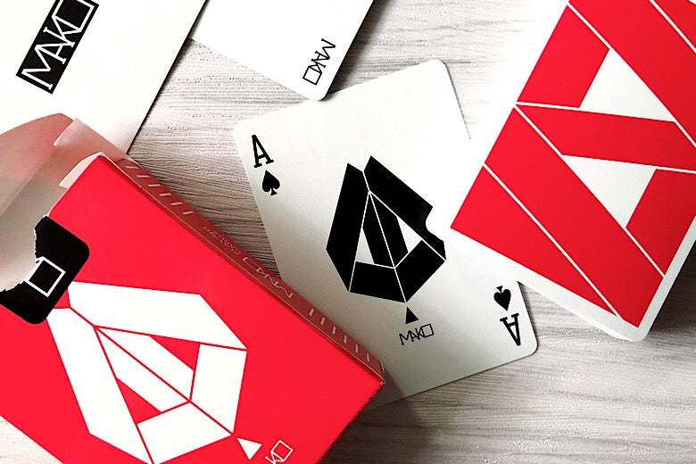 Mako Playing Cards - ♦️ Markt 52 Online Shop Marketplace Playing Cards, Table Games, Stickers