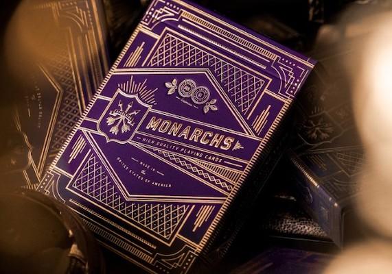 Purple Monarch Playing Cards - ♦️ Markt 52 Online Shop Marketplace Playing Cards, Table Games, Stickers