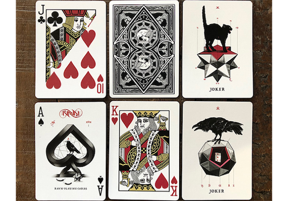 Ravn Playing Cards - Eclipse - ♦️ Markt 52 Online Shop Marketplace Playing Cards, Table Games, Stickers
