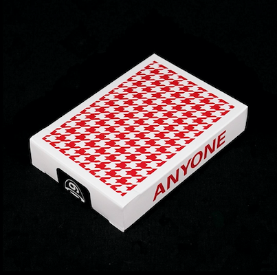 Red Houndstooth Playing Cards - ♦️ Markt 52 Online Shop Marketplace Playing Cards, Table Games, Stickers