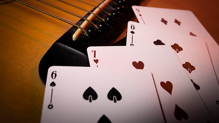 Six Strings Playing Cards - ♦️ Markt 52 Online Shop Marketplace Playing Cards, Table Games, Stickers