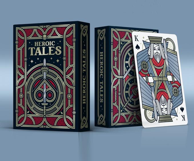 Tales Heroic Playing Cards - ♦️ Markt 52 Online Shop Marketplace Playing Cards, Table Games, Stickers
