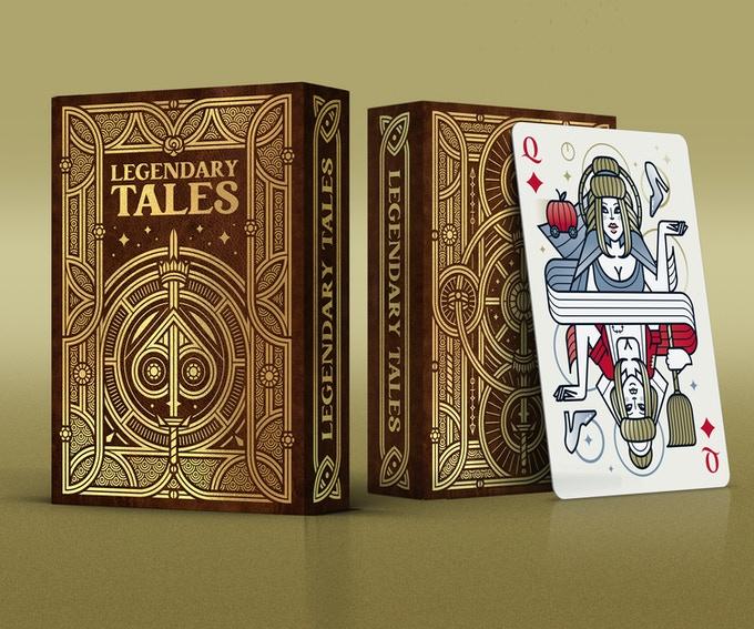 Tales Legendary Playing Cards - ♦️ Markt 52 Online Shop Marketplace Playing Cards, Table Games, Stickers