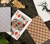 Vintage Plaid Playing Cards - Red - ♦️ Markt 52 Online Shop Marketplace Playing Cards, Table Games, Stickers