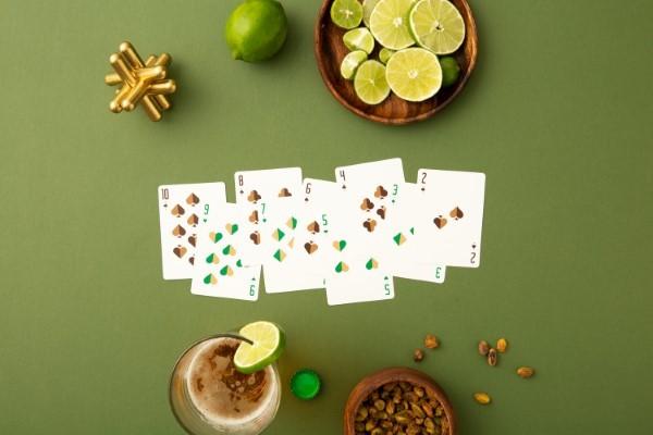 Wheels Playing Cards - Green - ♦️ Markt 52 Online Shop Marketplace Playing Cards, Table Games, Stickers