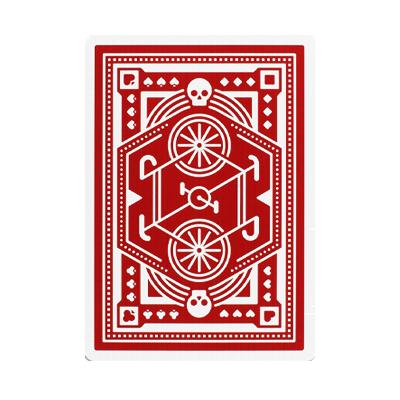 Wheels Playing Cards - Red - ♦️ Markt 52 Online Shop Marketplace Playing Cards, Table Games, Stickers