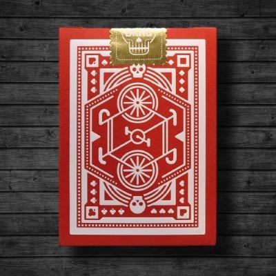 Wheels Playing Cards - Red - ♦️ Markt 52 Online Shop Marketplace Playing Cards, Table Games, Stickers