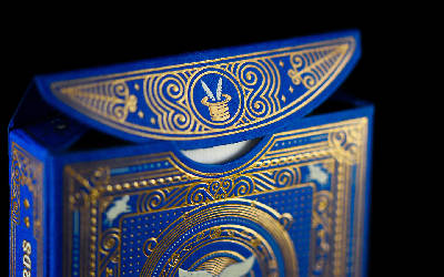 The Conjurer Blue - ♦️ Markt 52 Online Shop Marketplace Playing Cards, Table Games, Stickers
