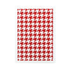 Red Houndstooth Playing Cards - ♦️ Markt 52 Online Shop Marketplace Playing Cards, Table Games, Stickers