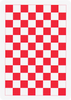 Checkerboard Playing Cards - Red - ♦️ Markt 52 Online Shop Marketplace Playing Cards, Table Games, Stickers